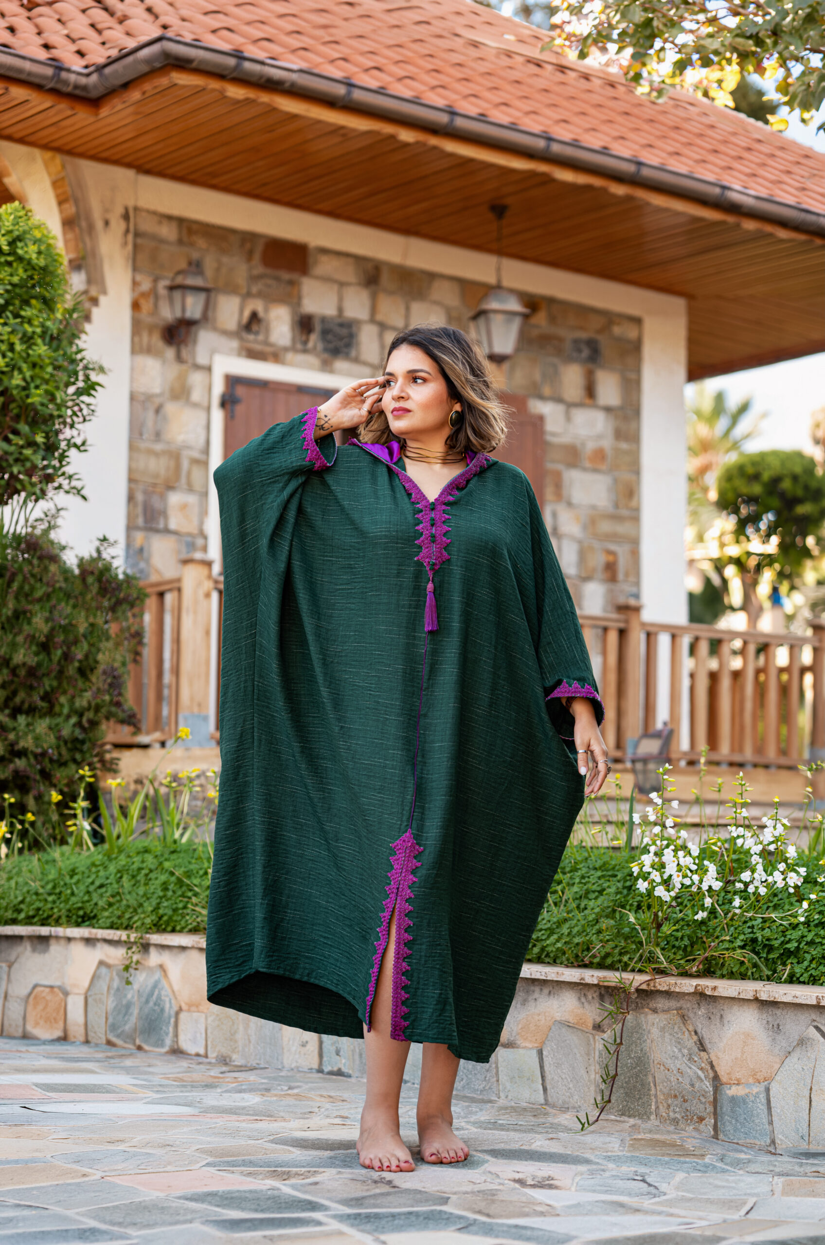 Djellaba verte