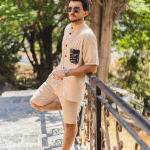 Ensemble homme beige