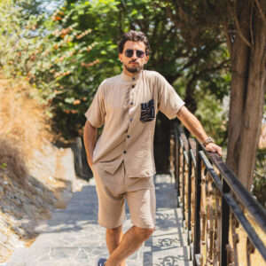 Ensemble homme beige